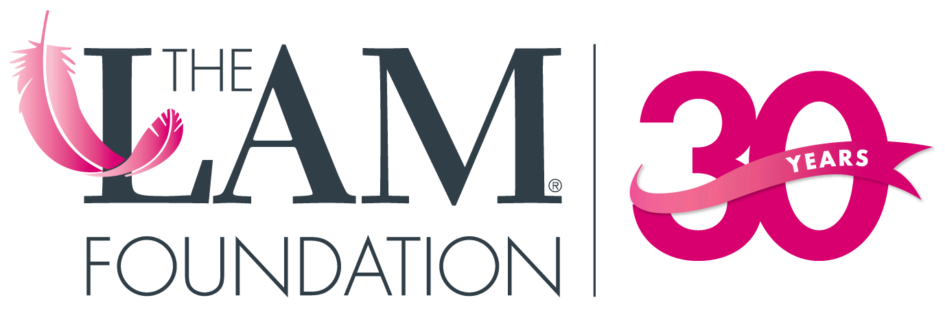 The LAM Foundation logo logo
