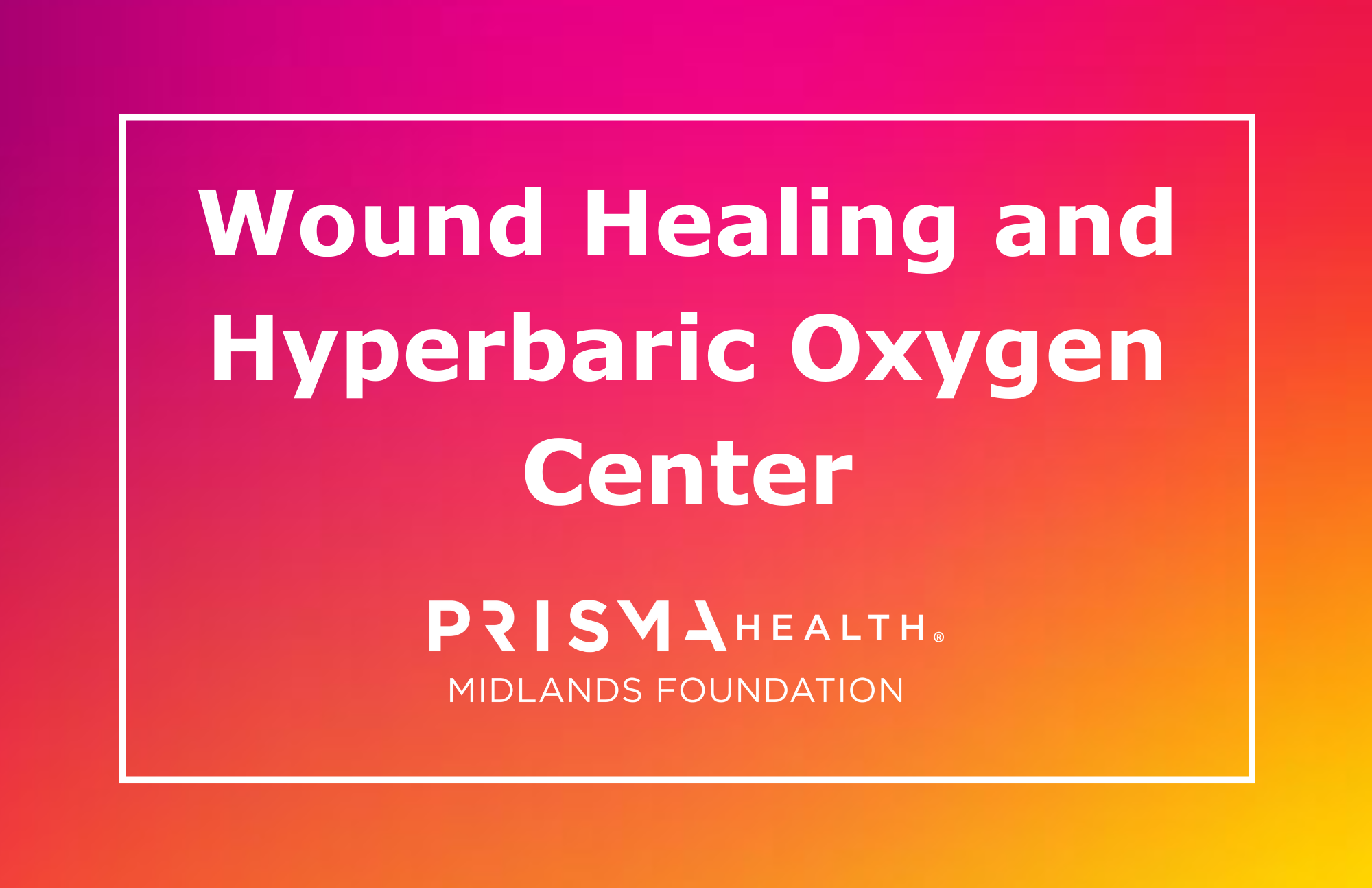 Donate to Wound Healing and Hyperbaric Oxygen Center