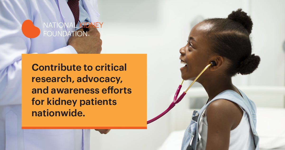 Donate to National Kidney Foundation