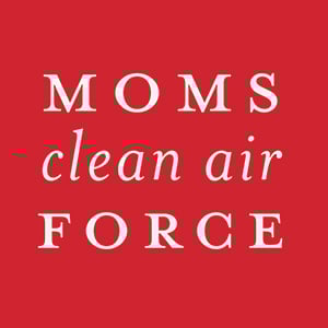 Moms Clean Air Force logo logo