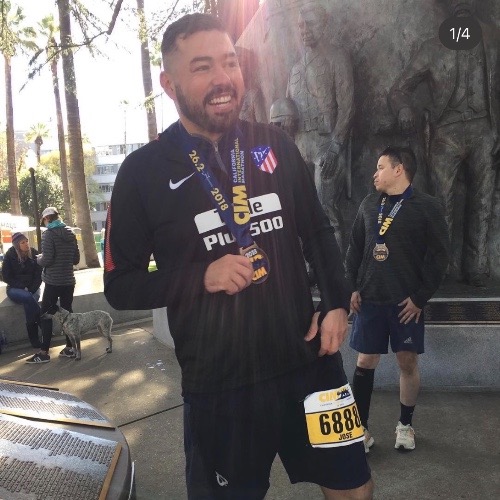 View Top Individual - 'Jose Lopez' fundraiser page using image