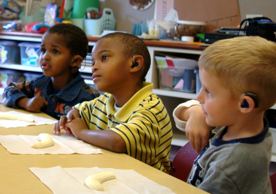 A photo of students at Fontbonne University.