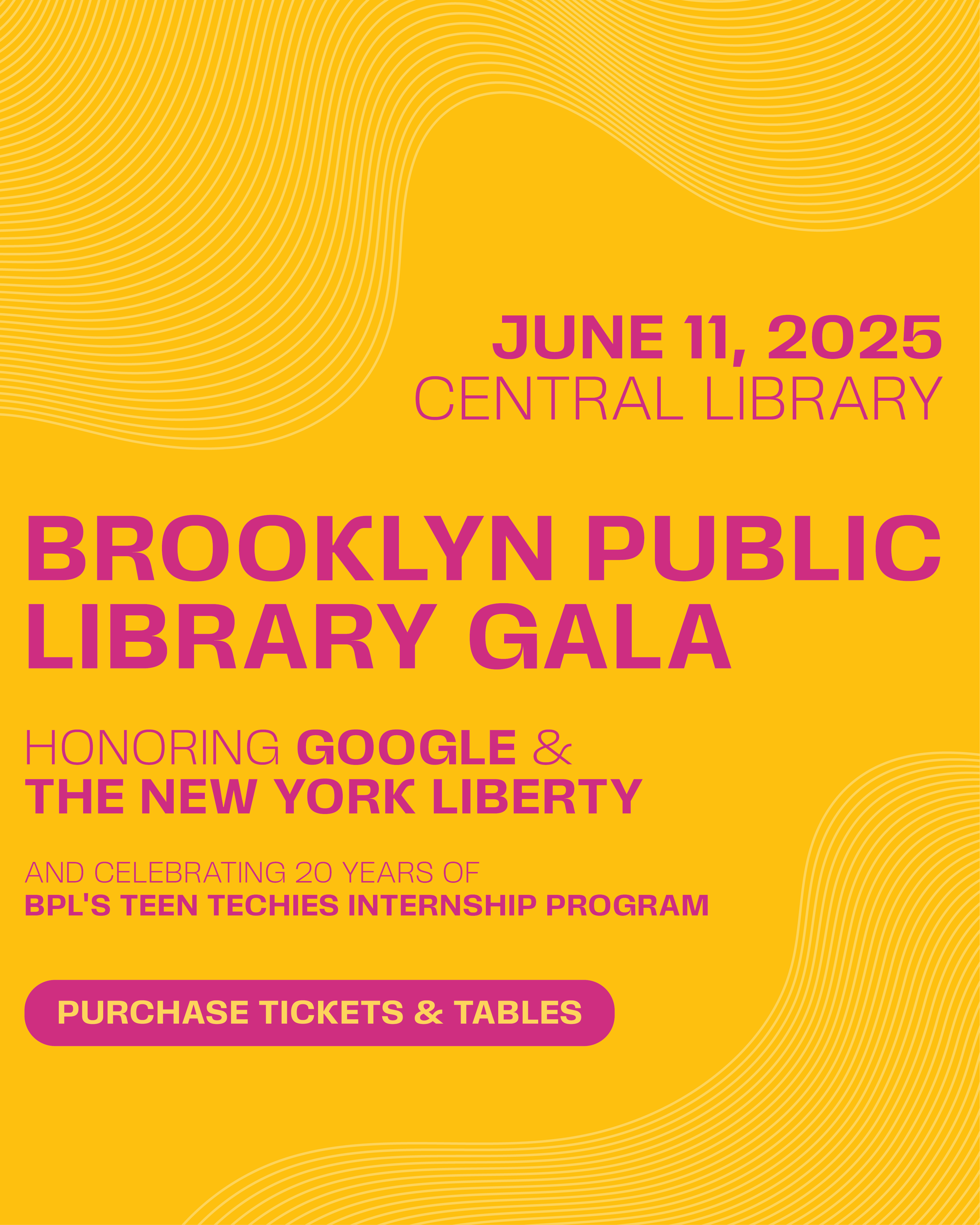 2025 Brooklyn Public Library Gala Campaign