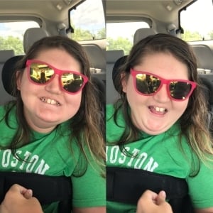 View Top Individual - 'Rachael Sakellar' fundraiser page using image