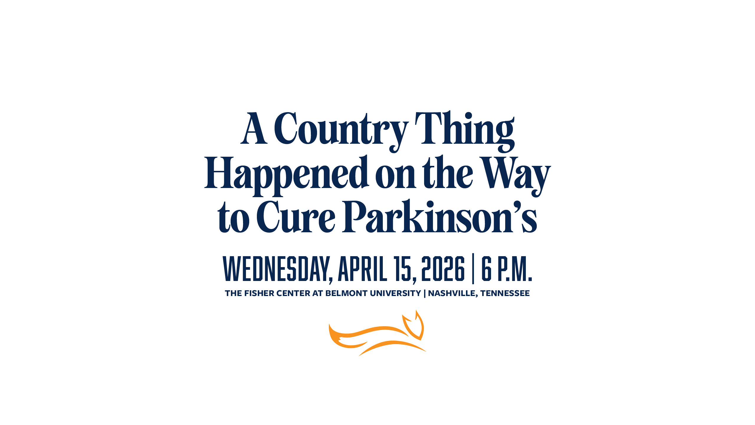 Profile image for A Country Thing Happened on the Way to Cure Parkinson's event.