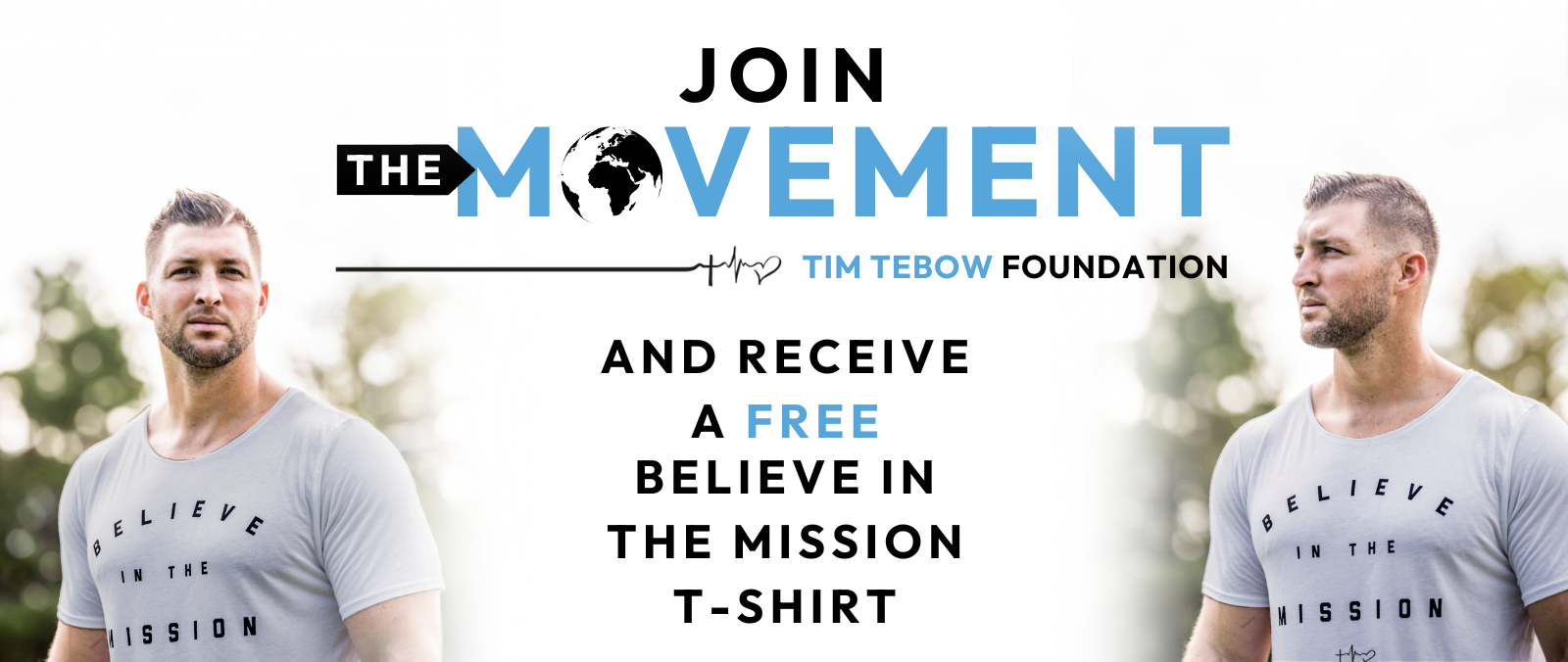 Tim tebow store believe t shirt