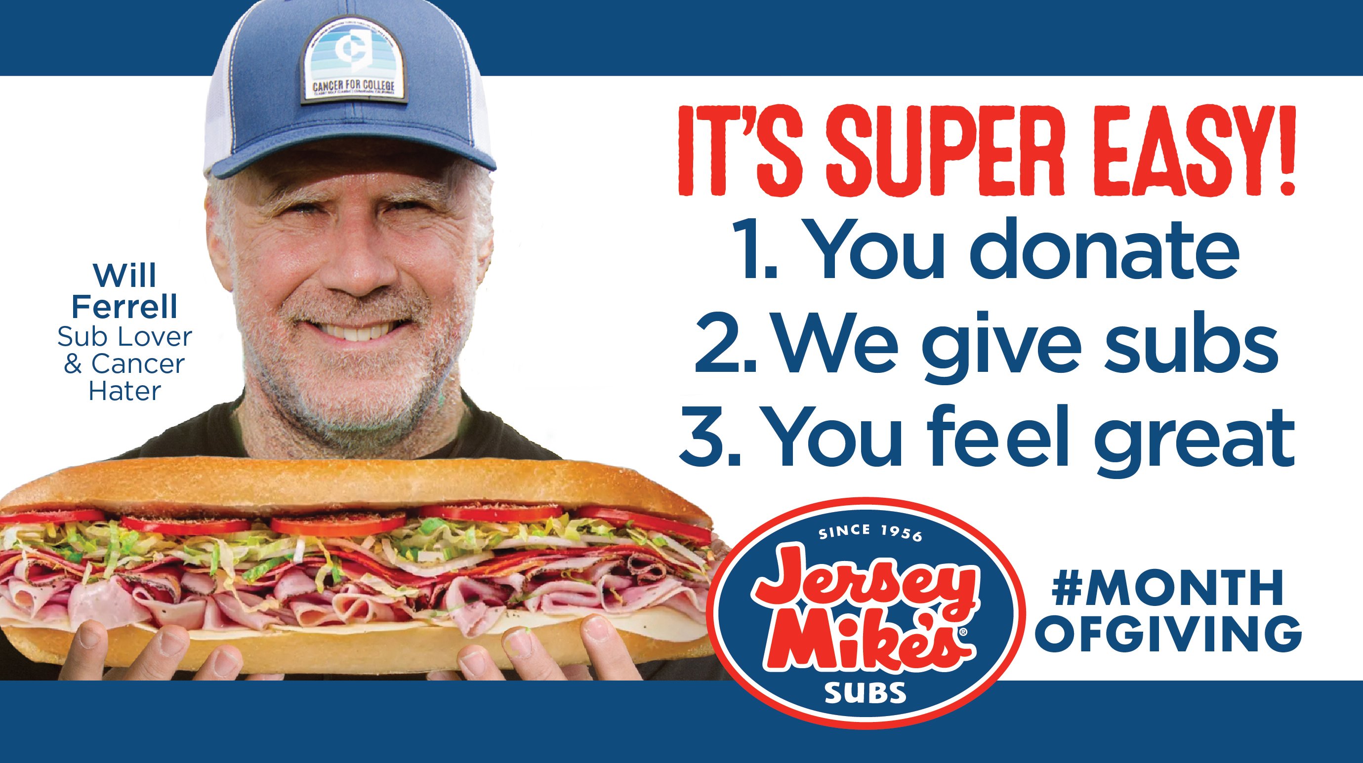 Donate to 2024 Jersey Mike's Month of Giving