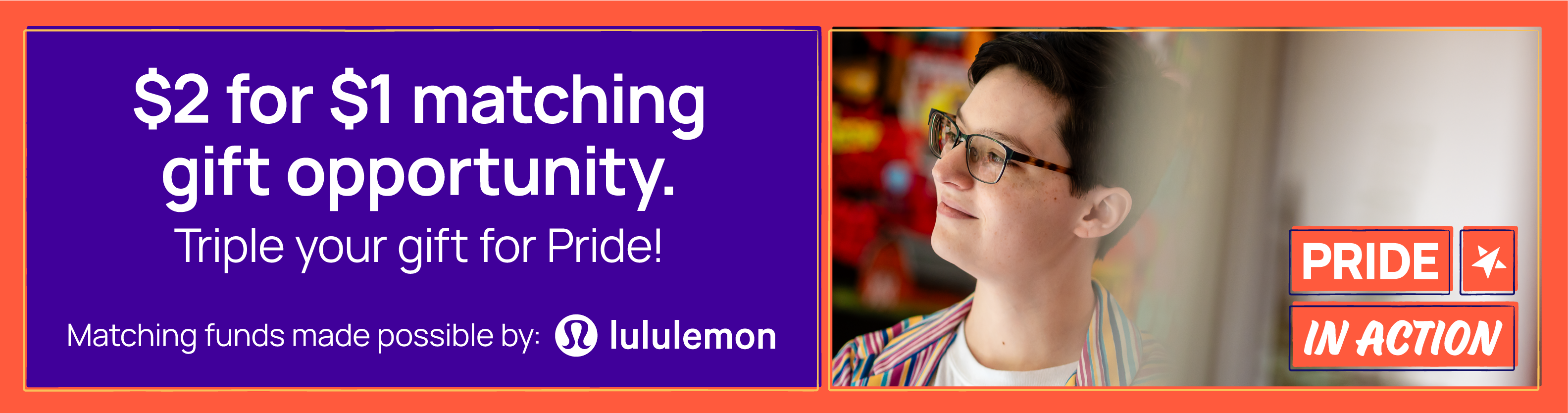 Donate to The Trevor Project Pride in Action