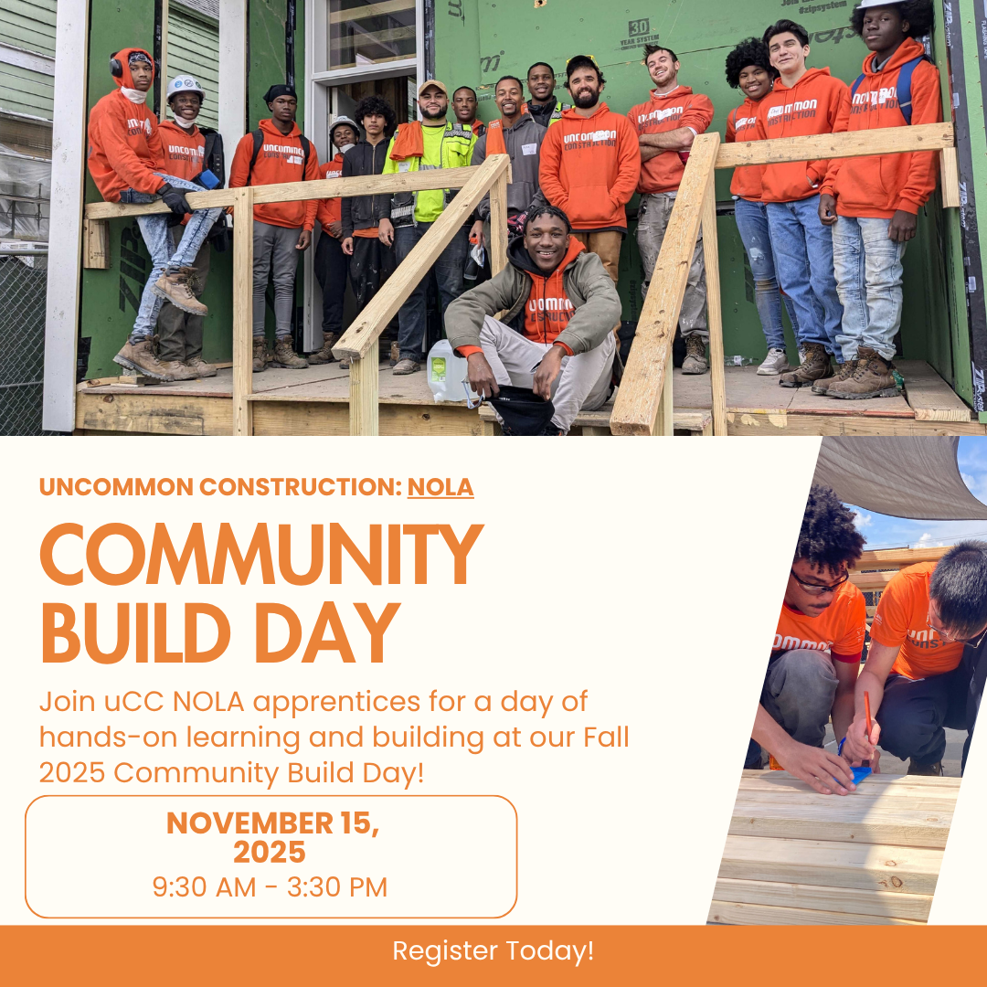 uCCNOLA Community Build Day - Campaign
