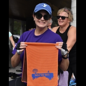 View Top Individual - 'Amanda Kelly' fundraiser page using image