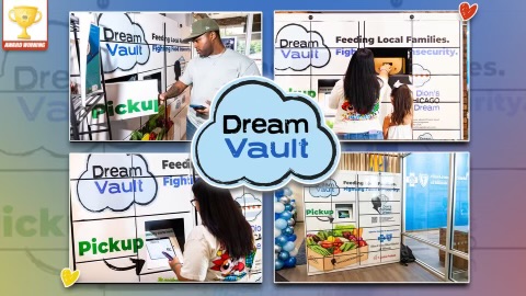Dream Vaults serve 175 households within a 1-mile radius – providing up to 78,000 pounds of fresh food every year per Dream Vault.