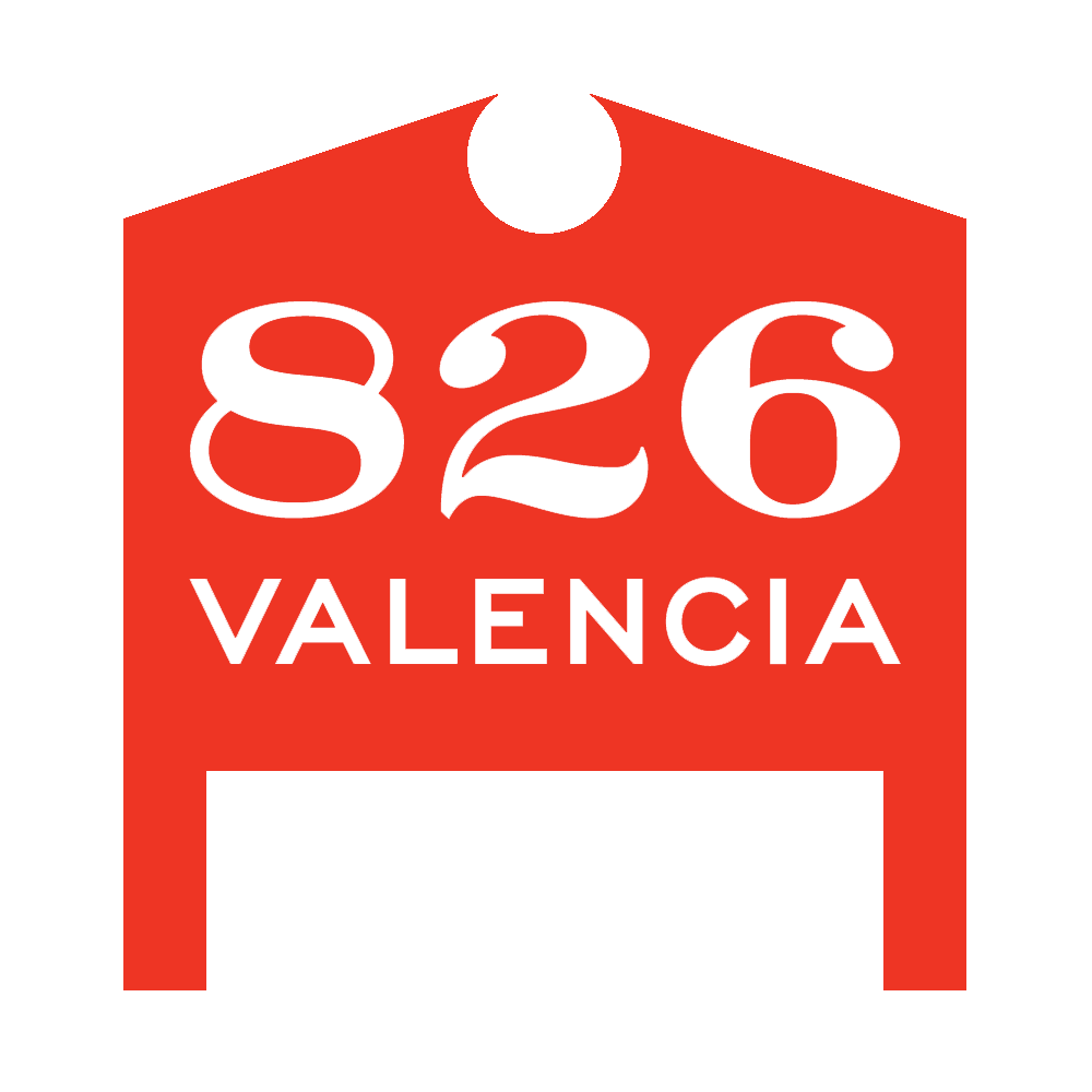 826 Valencia logo logo