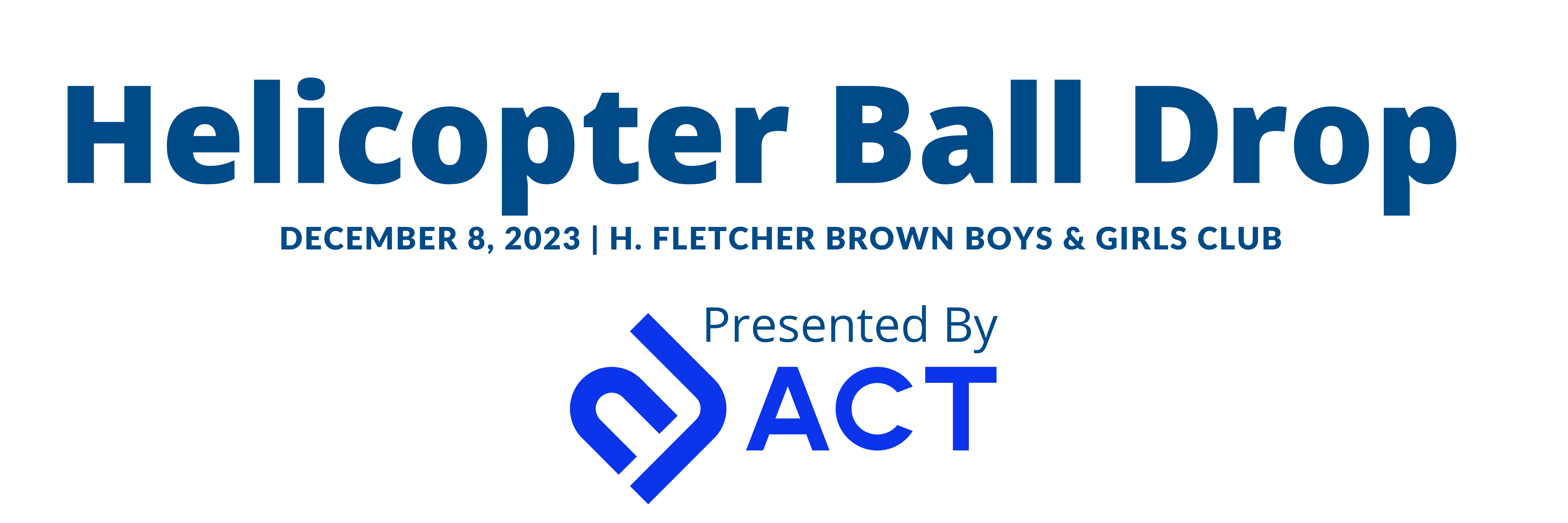 Helicopter Ball Drop Campaign