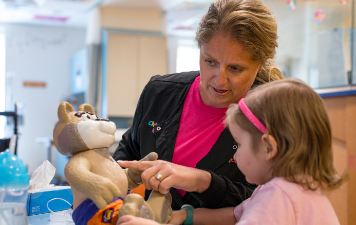 Sanford Health Child Life Visit
