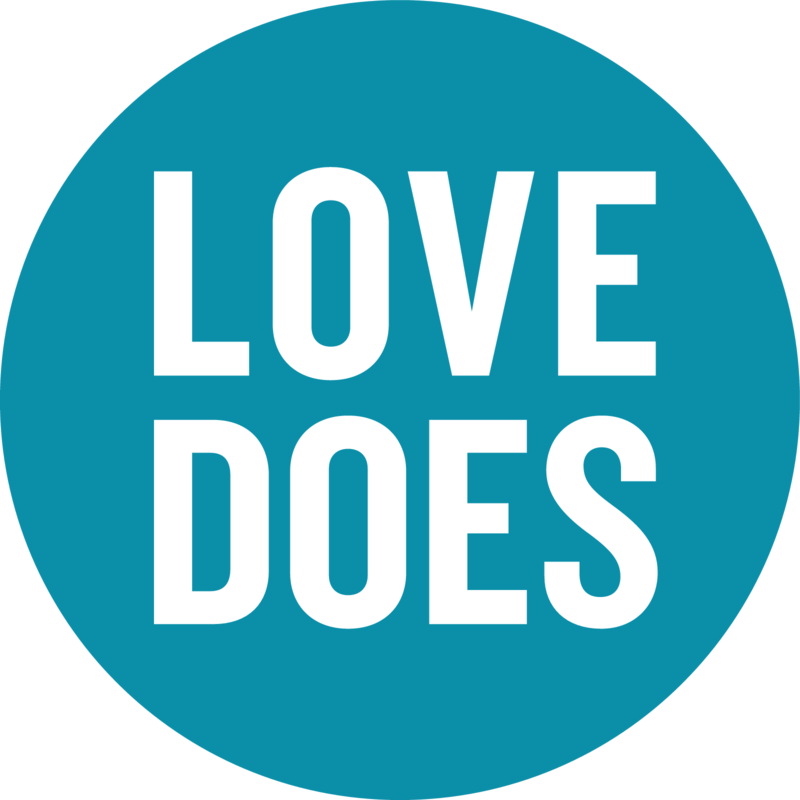 LOVE DOES (Restore International) logo logo