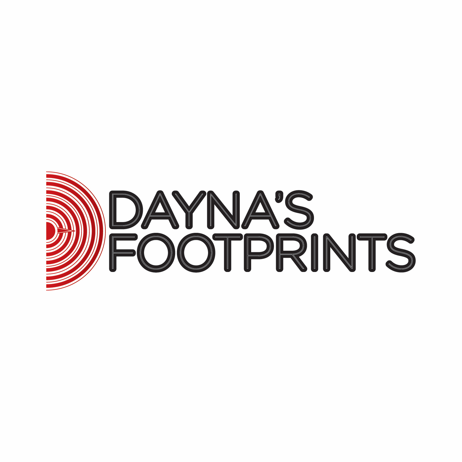 Dayna's Footprints logo logo