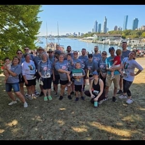 View Top Team - 'Tom's Astrocytoma Assassins' team page using image