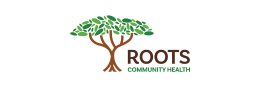 Roots Community Health logo logo