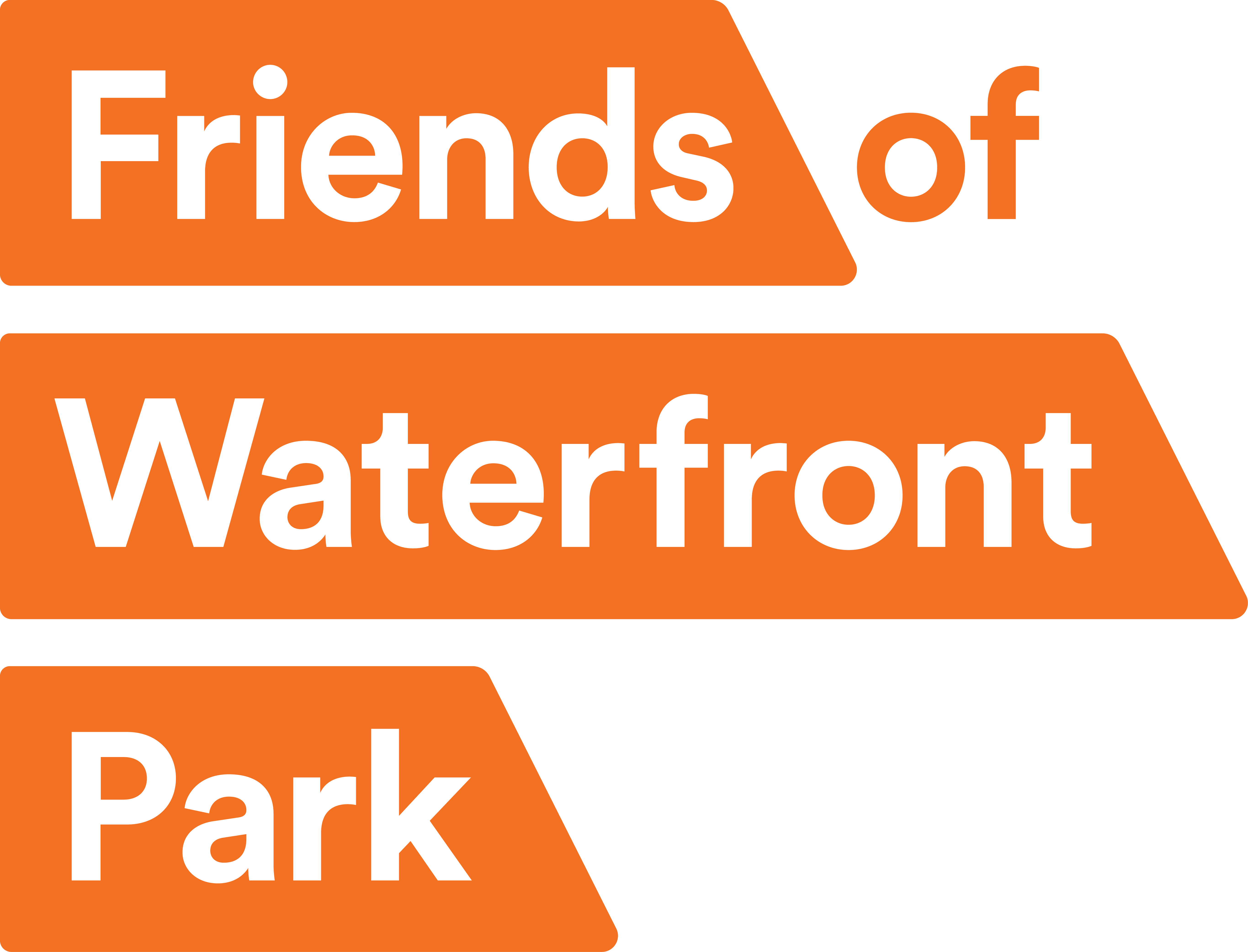 Friends of Waterfront Park logo logo
