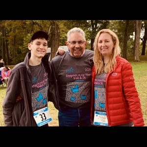 View Top Team - 'Andrew and Joseph's Angels' team page using image