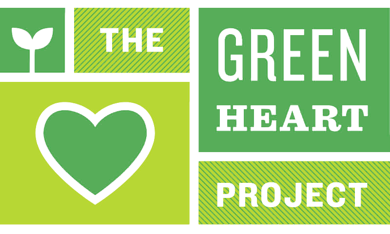 The Green Heart Project logo logo