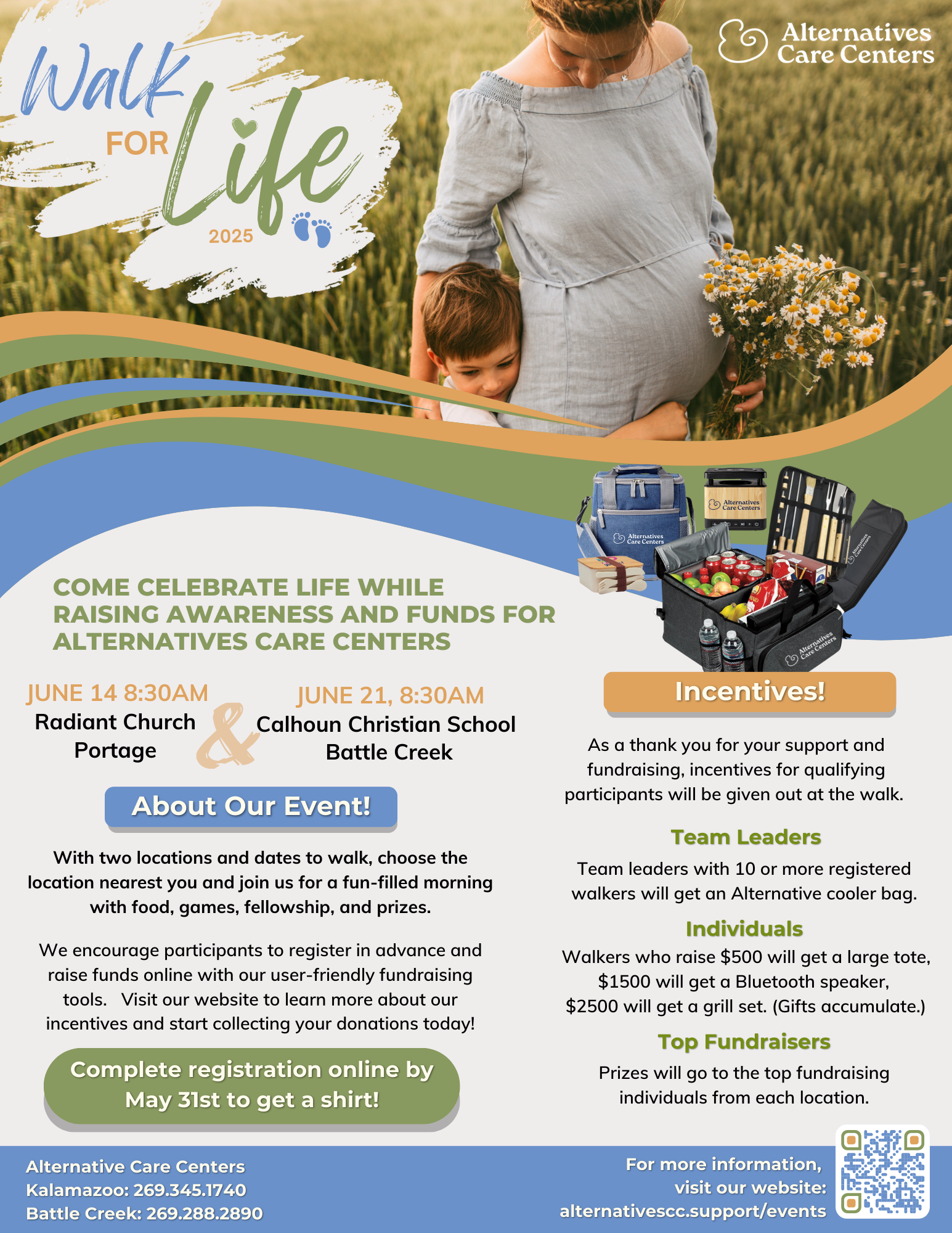 WALK FOR LIFE 2025 - KALAMAZOO | Radiant Church - Campaign