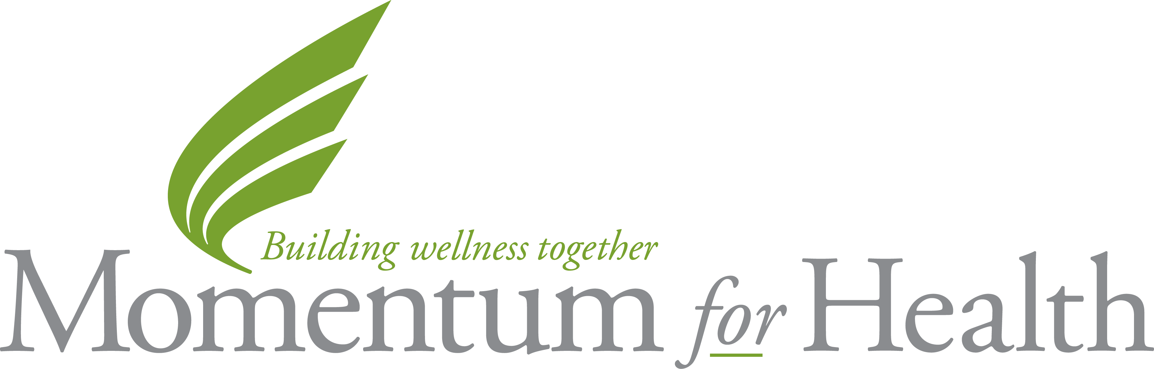 Momentum for Health logo logo