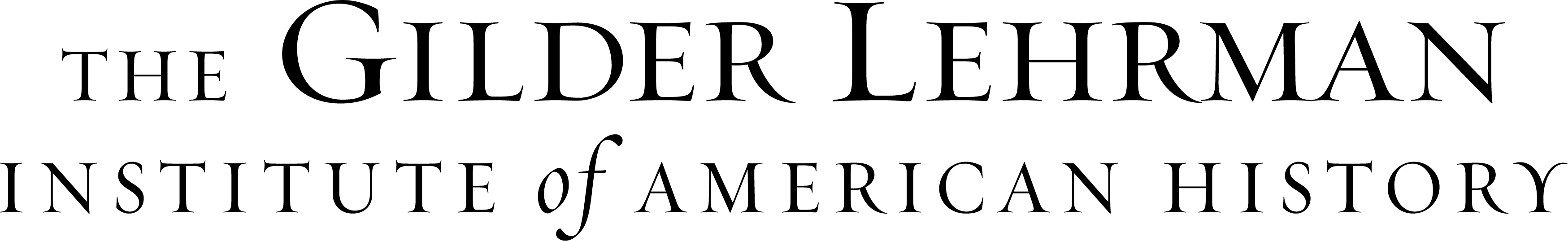 The Gilder Lehrman Institute of American History logo logo