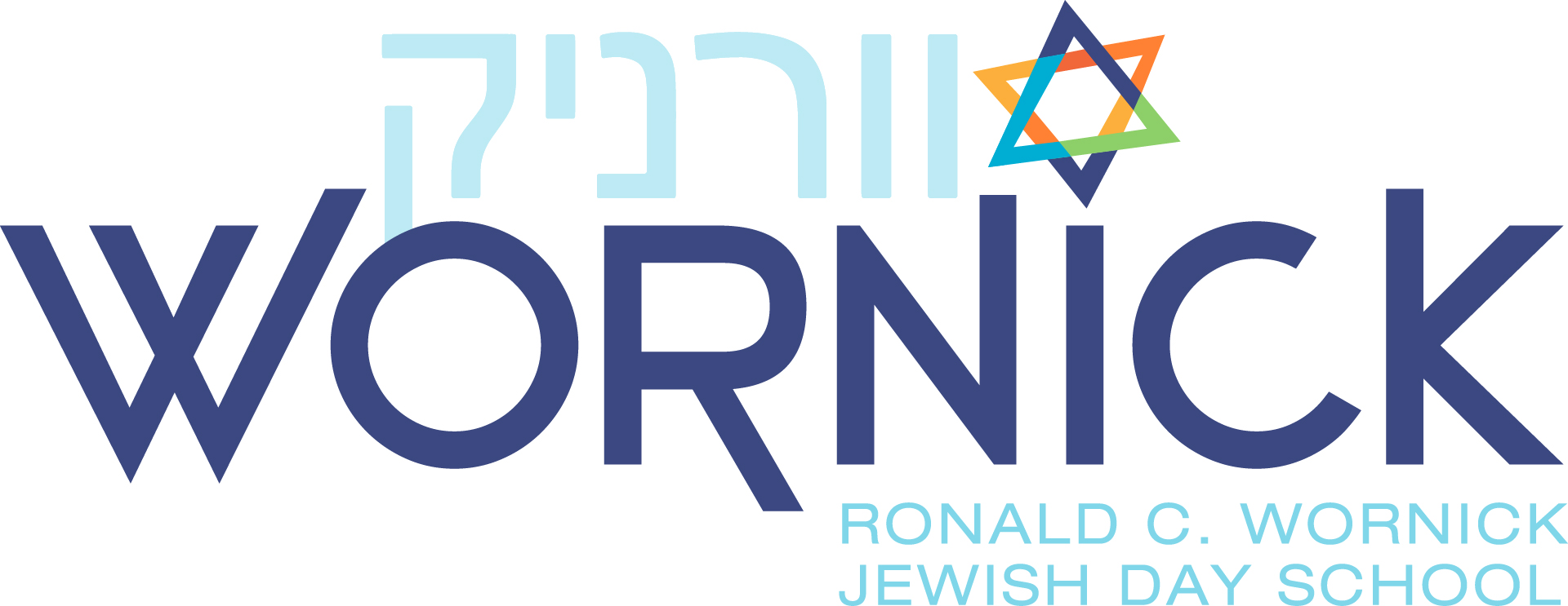 Ronald C. Wornick Jewish Day School logo logo