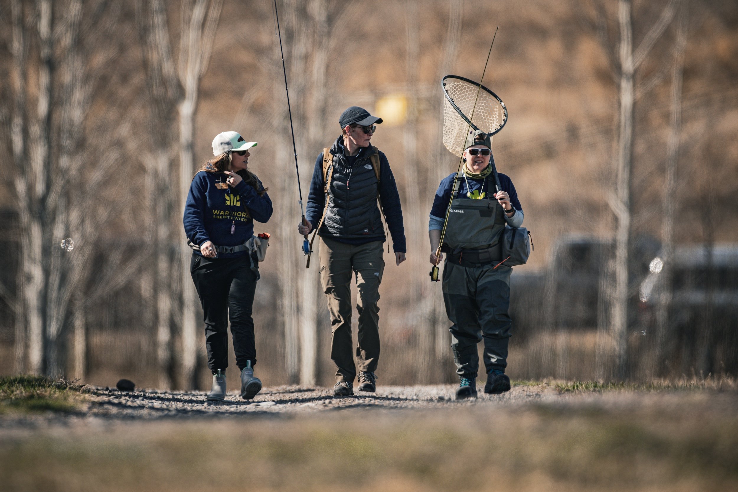 Warriors & Quiet Waters empowers post-9/11 combat veterans and their loved ones to thrive and live purpose-driven lives through peak experiences in nature, mean