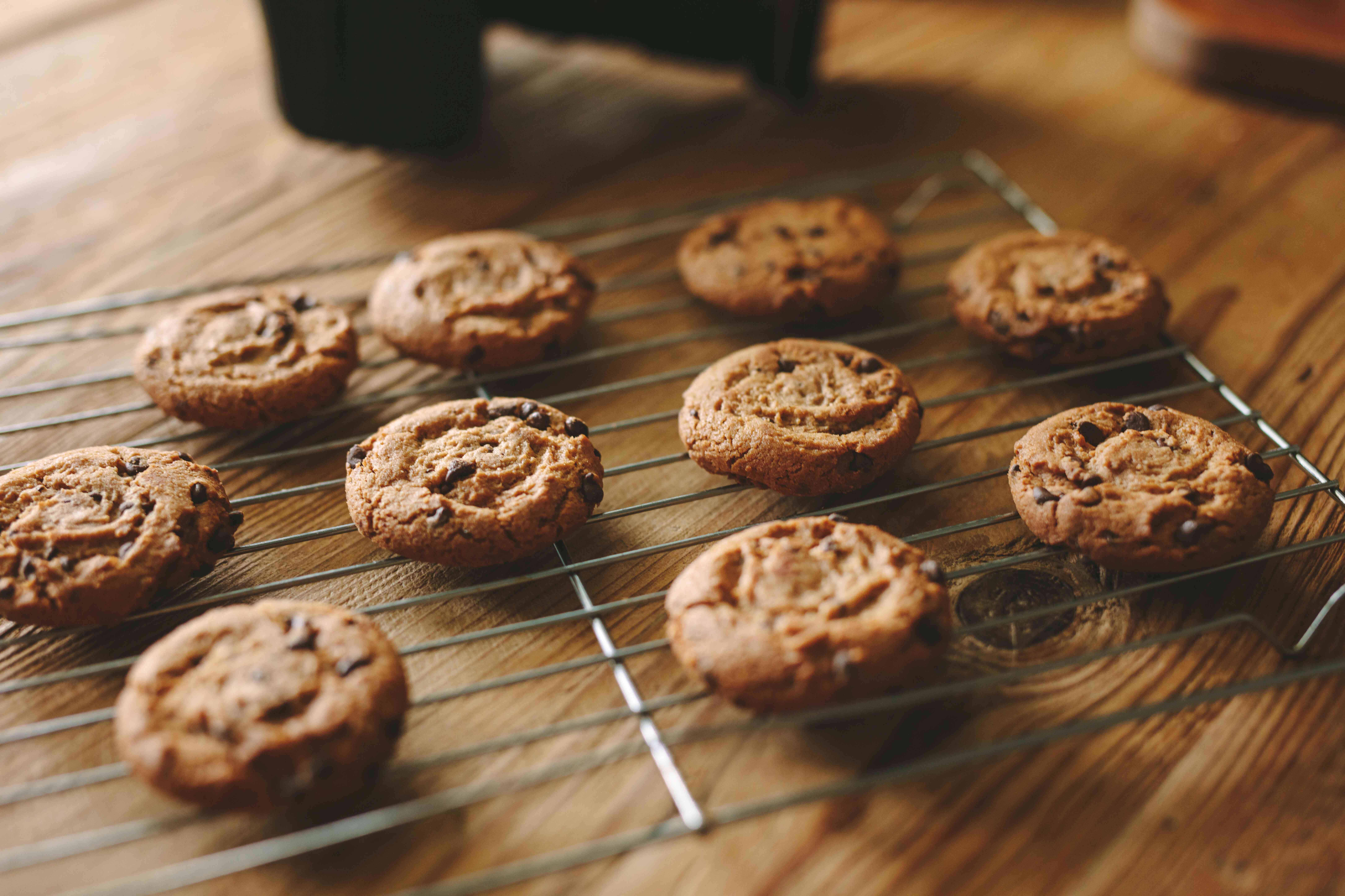 Freshly baked cookies