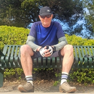 View Top Individual - 'Steve Terry, #RideforParalysis, 150 Mile Ride thru Socal, Please donate.' fundraiser page using image