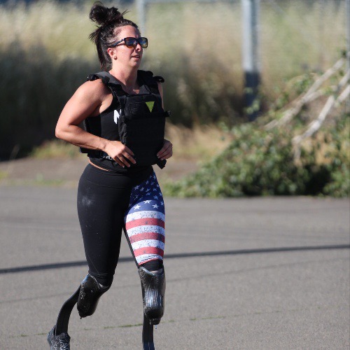 View Top Individual - 'Sara Hollandsworth' fundraiser page using image