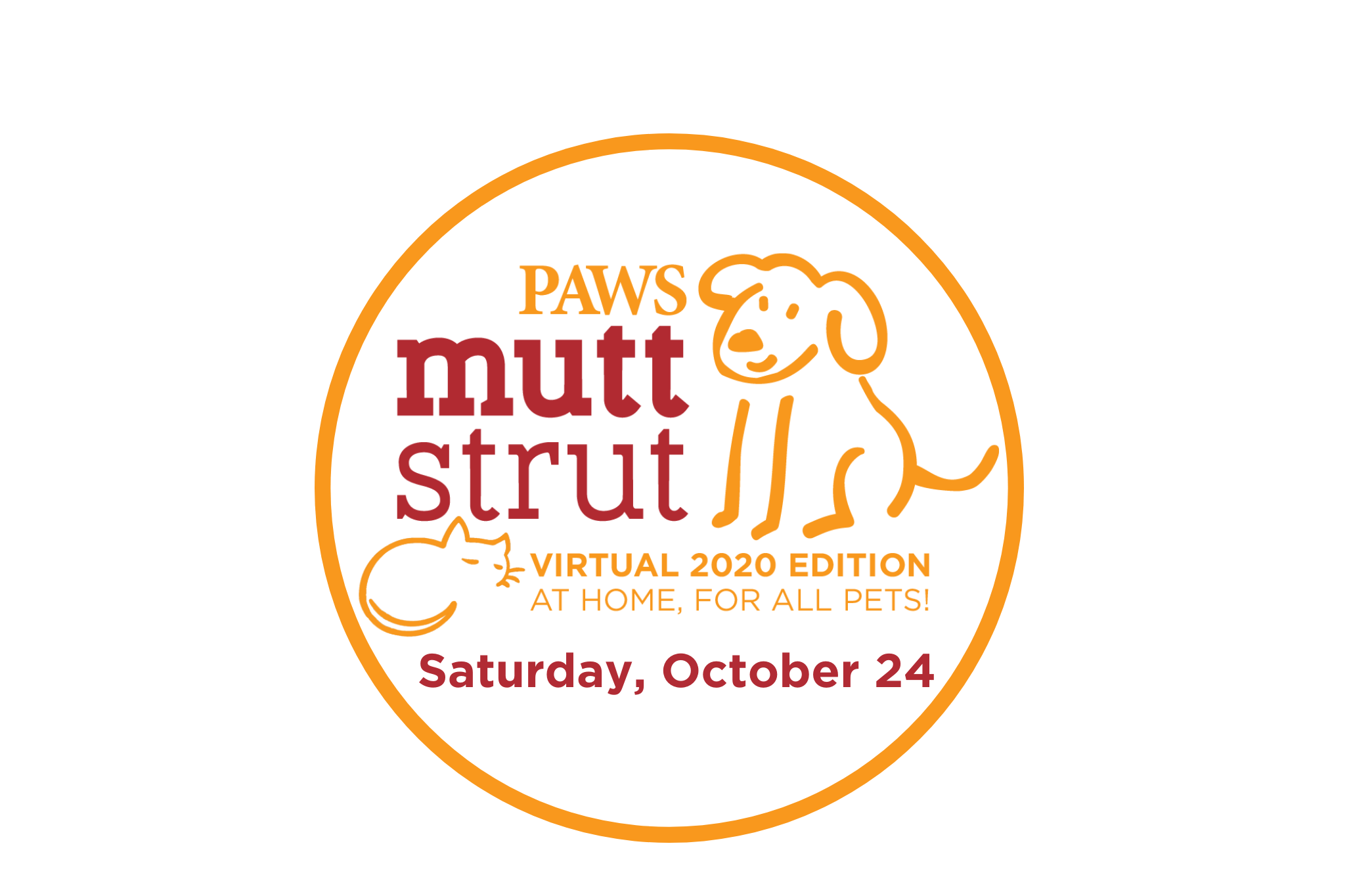 PAWS Mutt Strut Virtual 2020 Edition Campaign