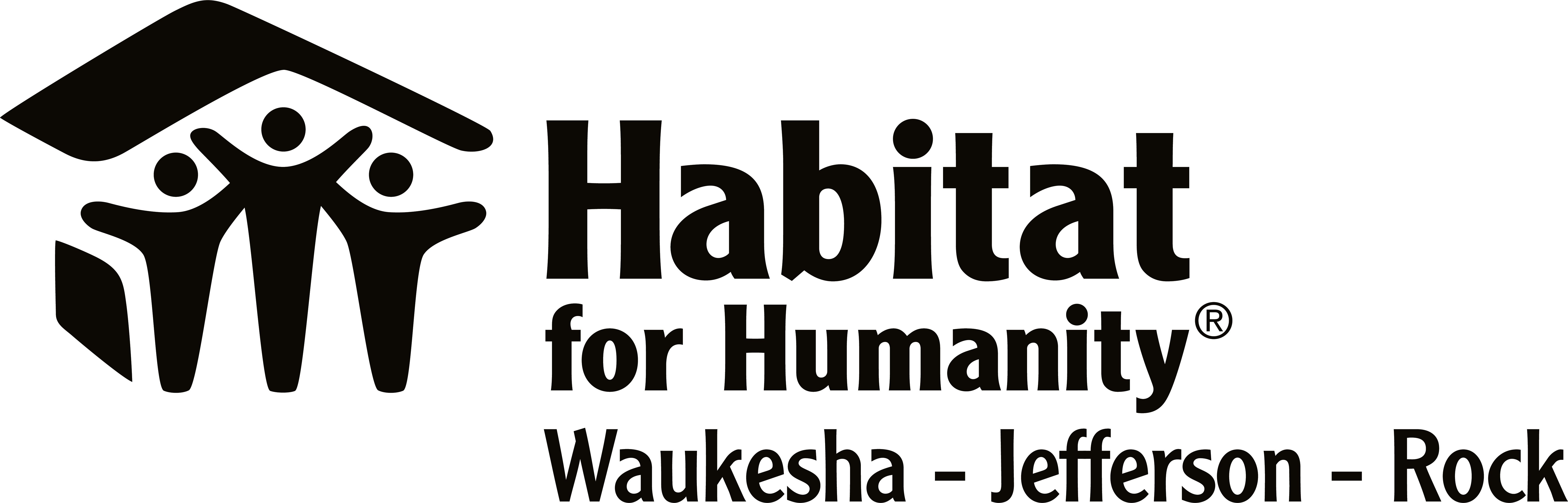 Habitat for Humanity Waukesha - Jefferson- Rock logo logo