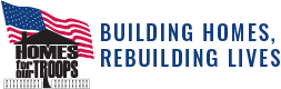 Homes For Our Troops logo logo