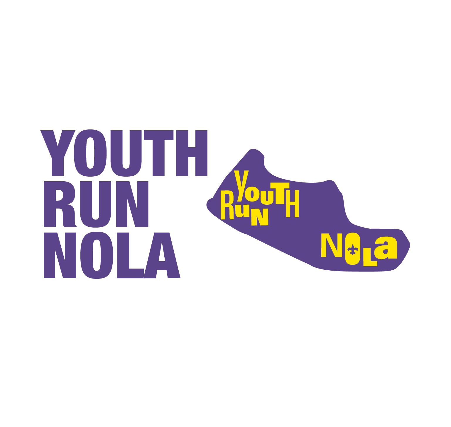 Youth Run NOLA logo logo