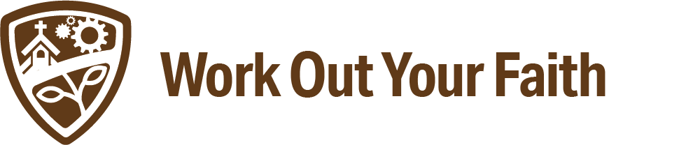 Work Out Your Faith logo logo