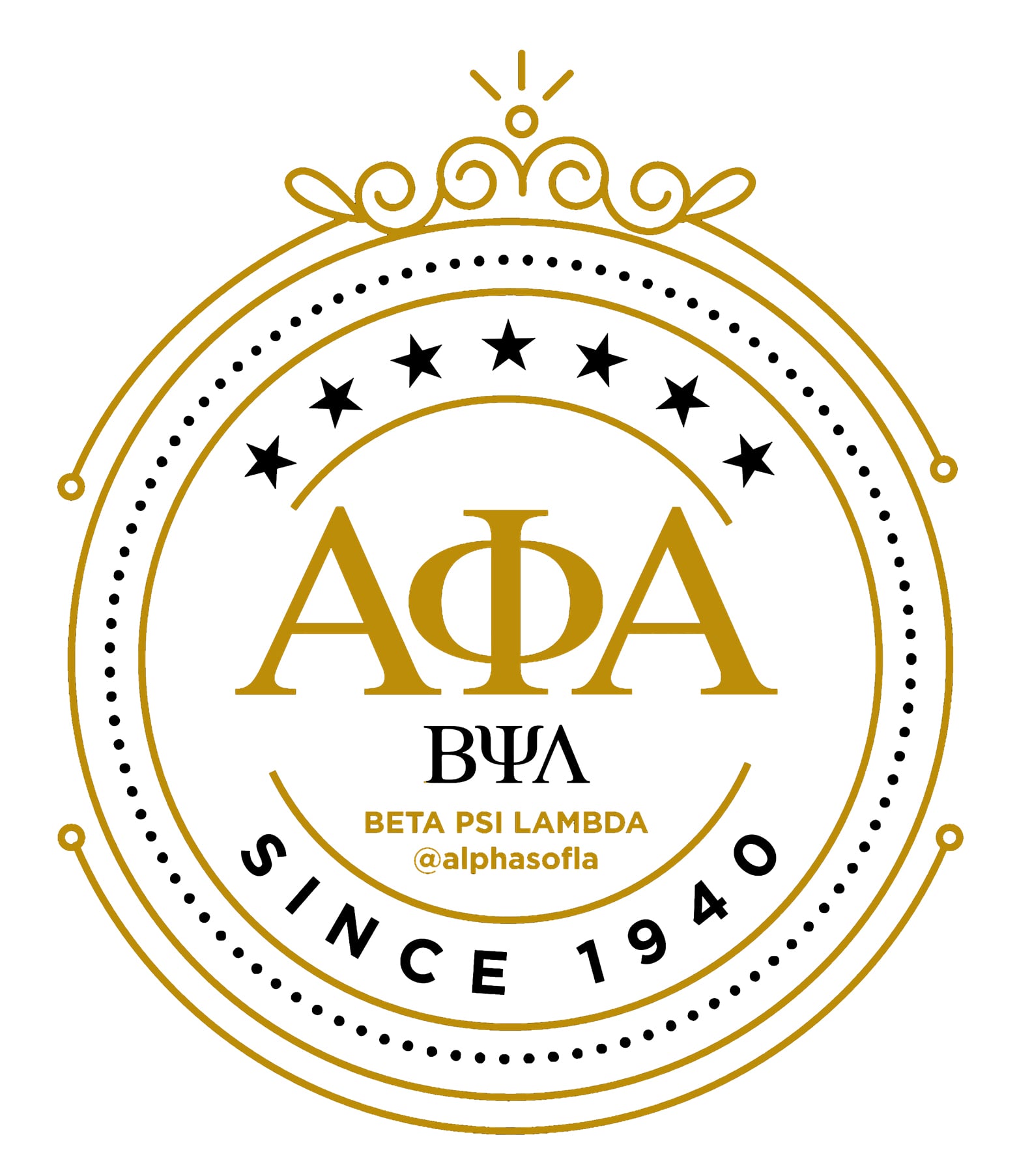 Beta Psi Lambda logo logo