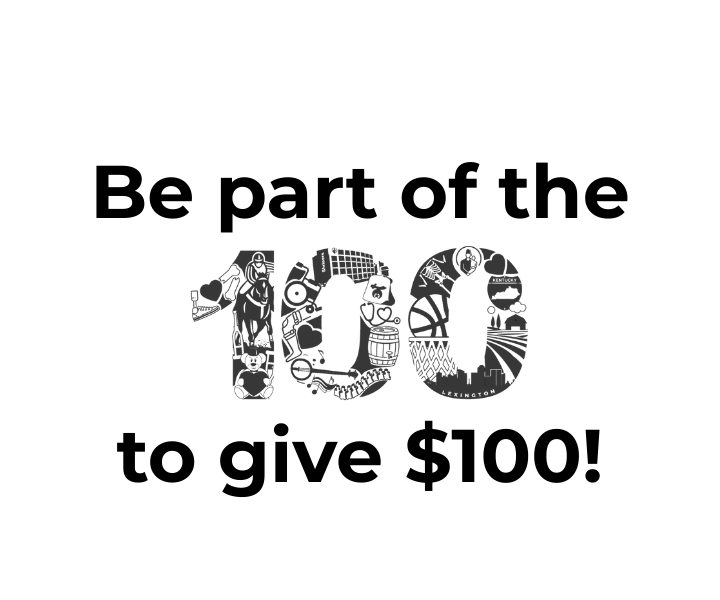 Be part of the 100 to give $100!