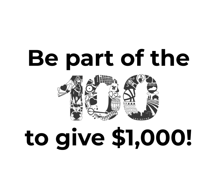 Be part of the 100 to give $1,000!