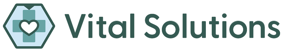 Vital Solutions logo logo