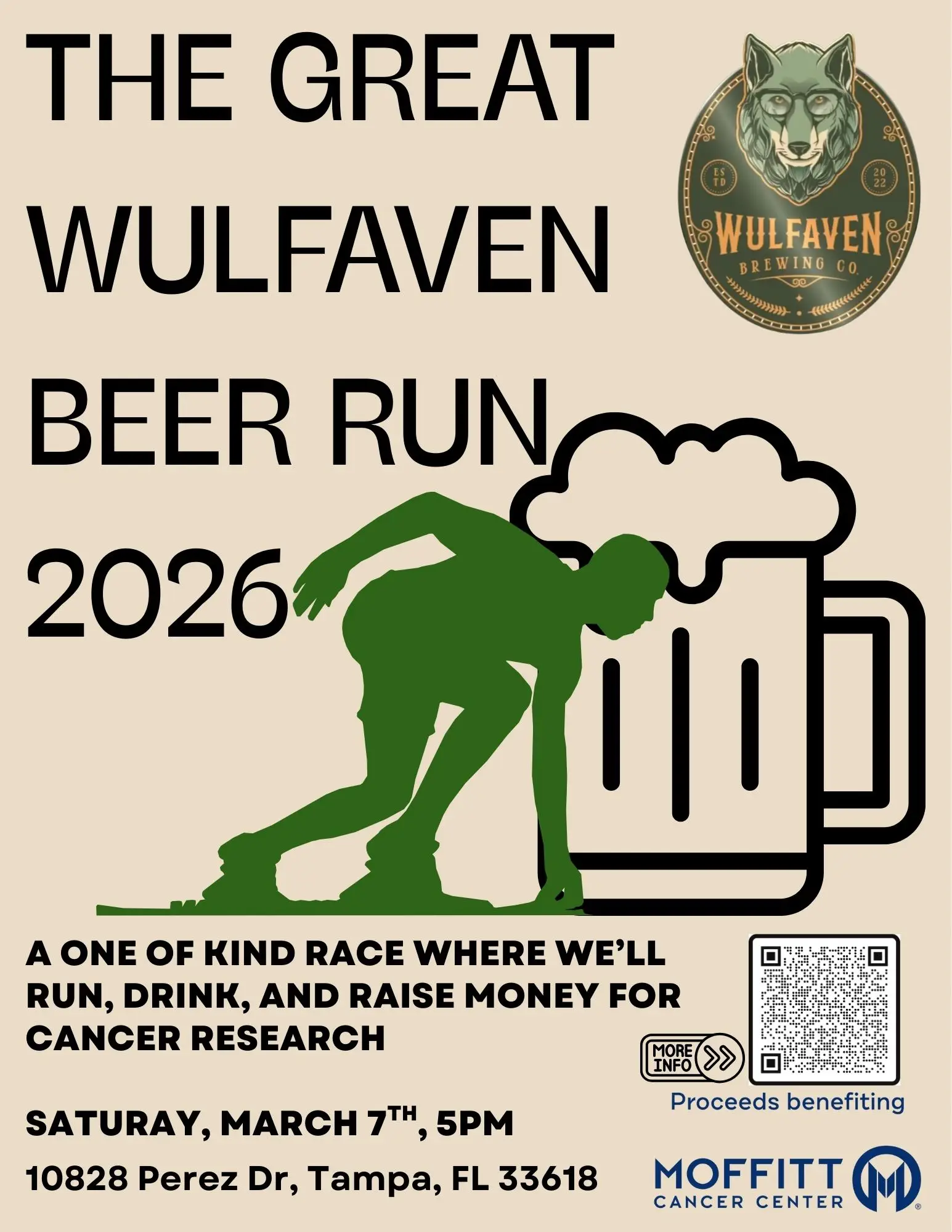 Run For Beer The Great Wulfaven Beer Run 2026 - Campaign
