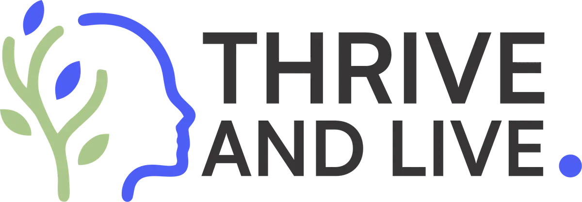 Thrive and Live Inc logo logo