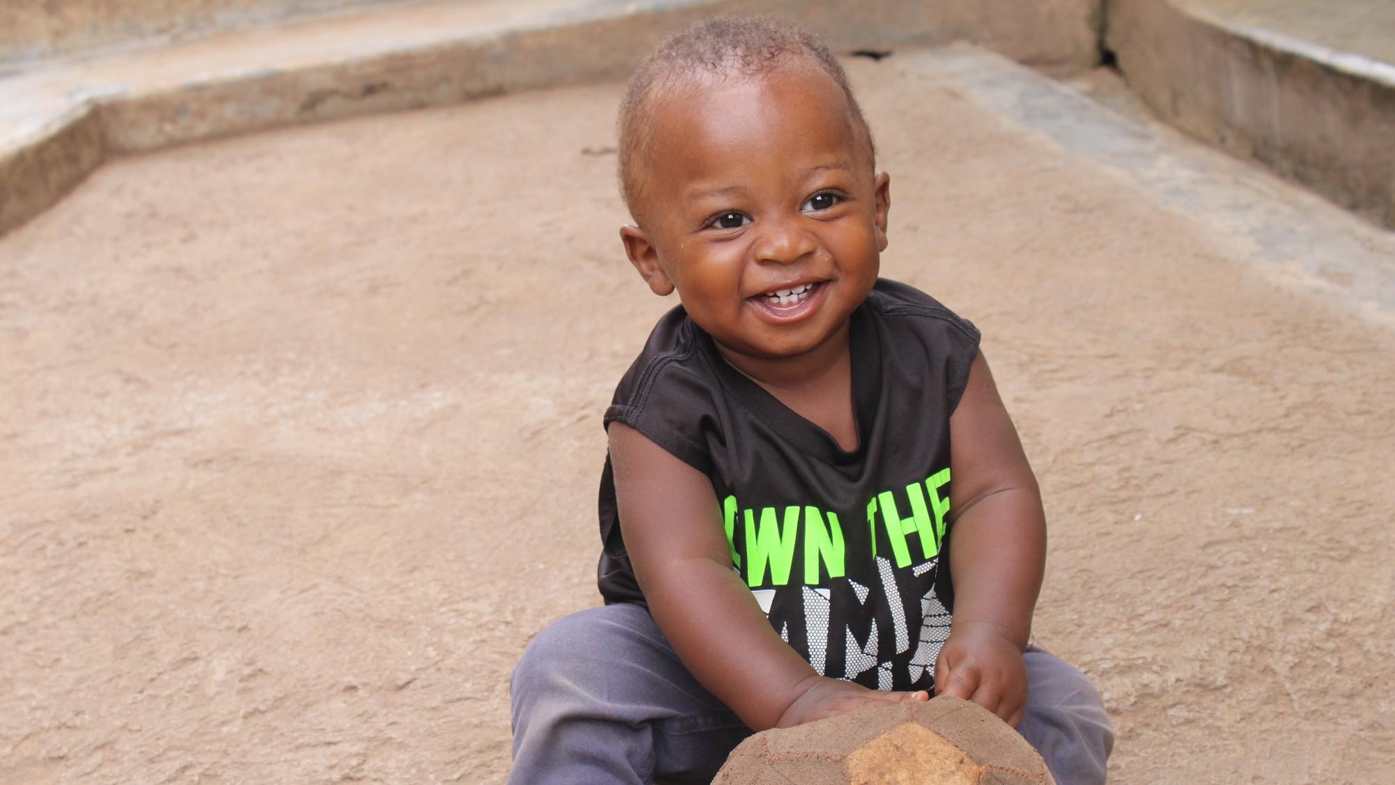 baby boy in Uganda