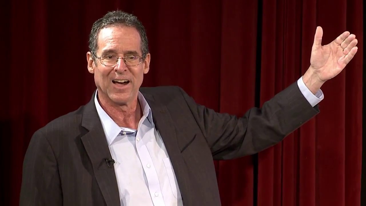 Robert Lang at a speaking engagement.