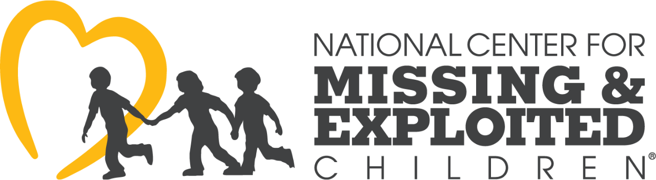 National Center for Missing & Exploited Children logo logo