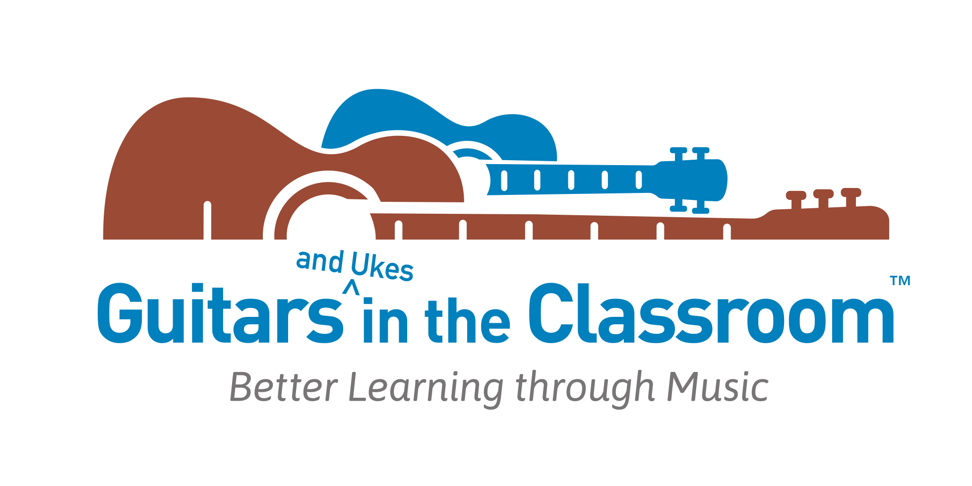 Guitars and Ukes in the Classroom logo logo