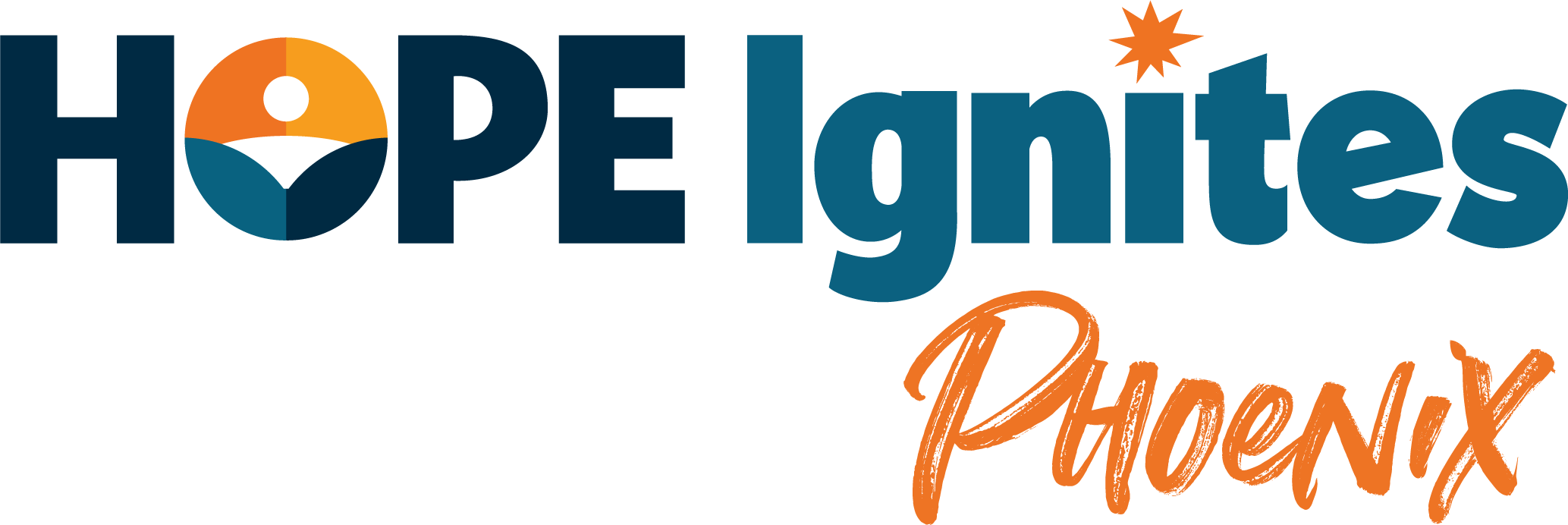Hope Ignites Phoenix logo logo