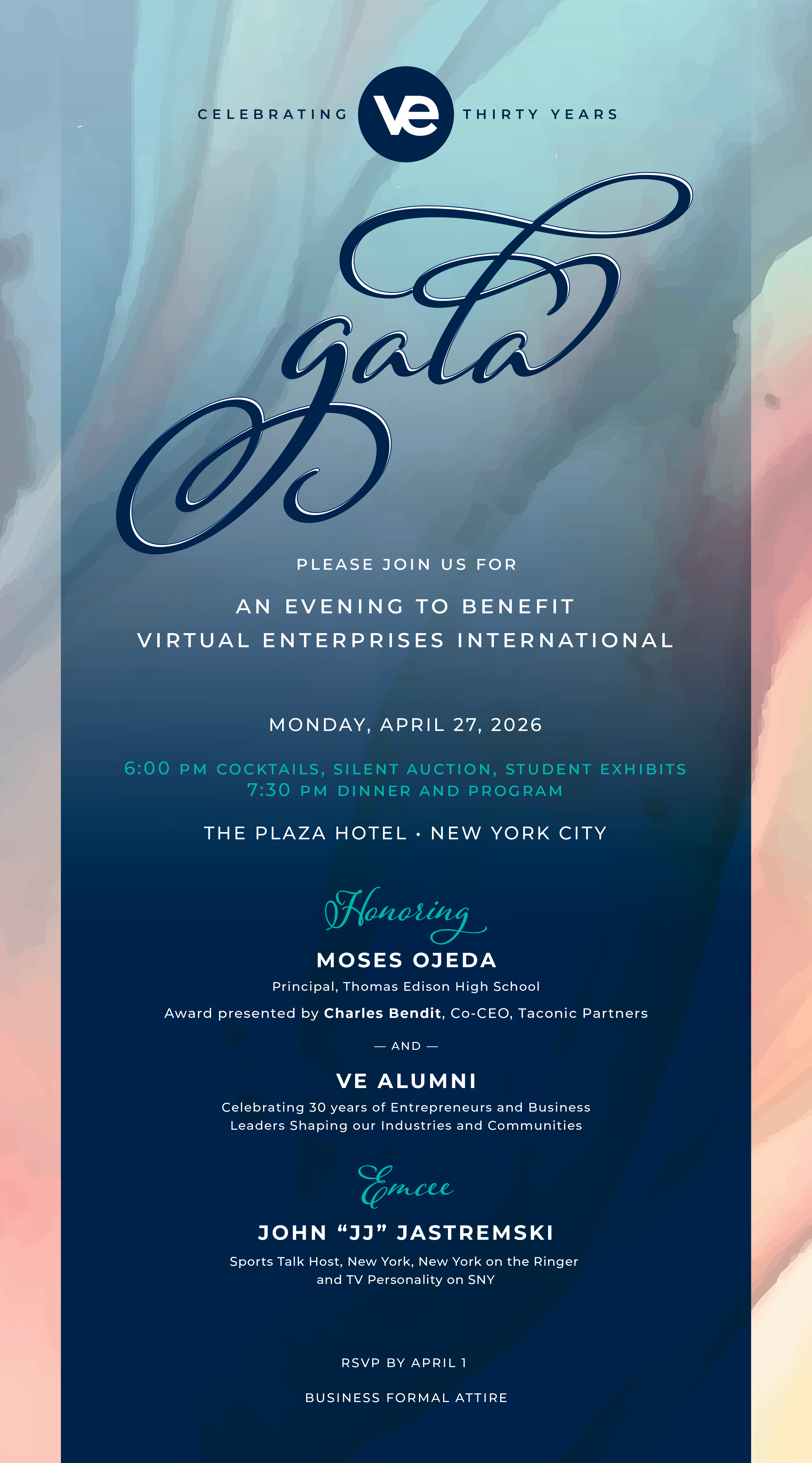 Virtual Enterprises Annual Gala 2026 - Campaign